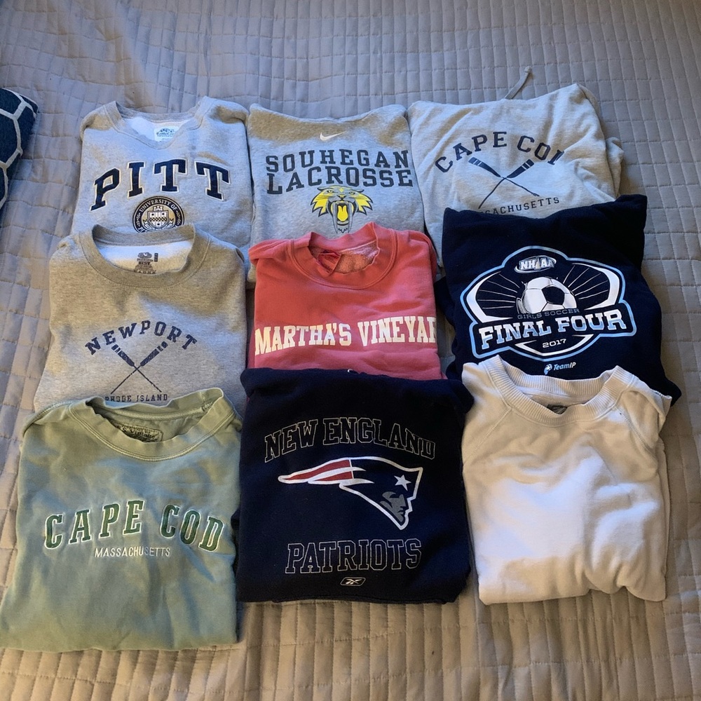 Sweatshirt $15 each